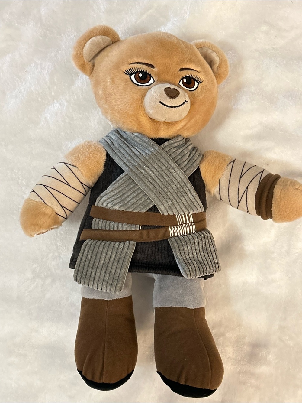 Build-A-Bear Star Wars Rey Plush Teddy Bear 16” Jedi Movie Stuffed Animal
